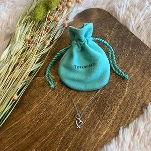 Tiffany Co. Necklace Loving Heart -Small -Silver